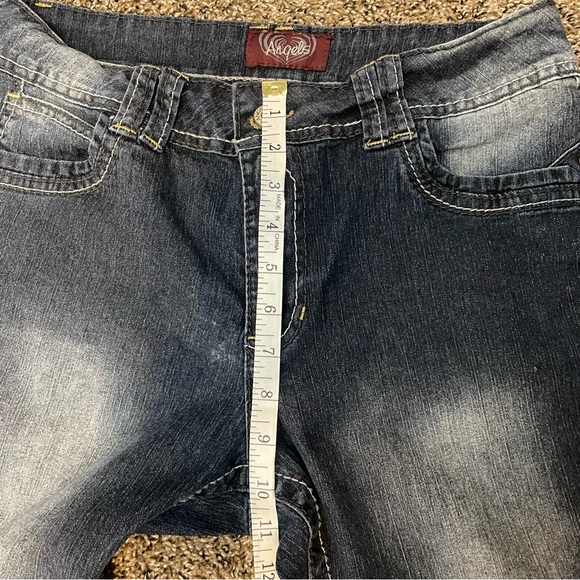 Angels Y2K Embellished Jeans Sz 10 - Picture 6 of 12